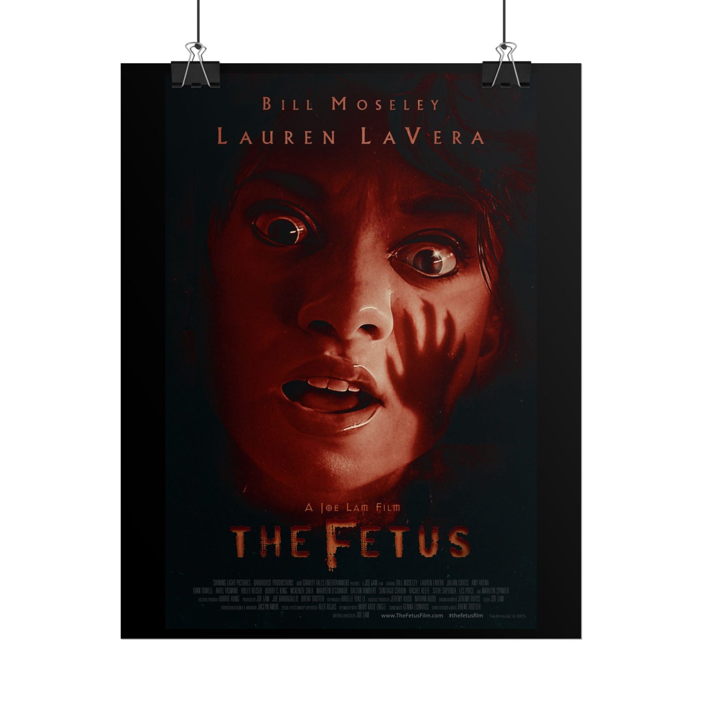 The Fetus Movie Poster | Lauren LaVera as Alessa | Smaller Sizes