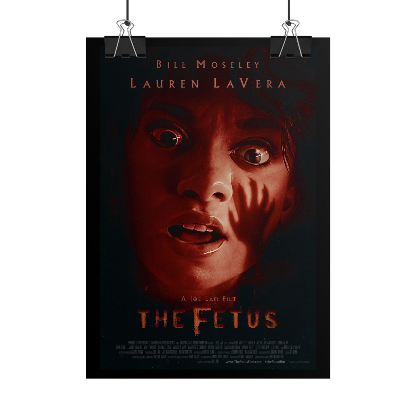 The Fetus Movie Poster | Lauren LaVera as Alessa | Smaller Sizes