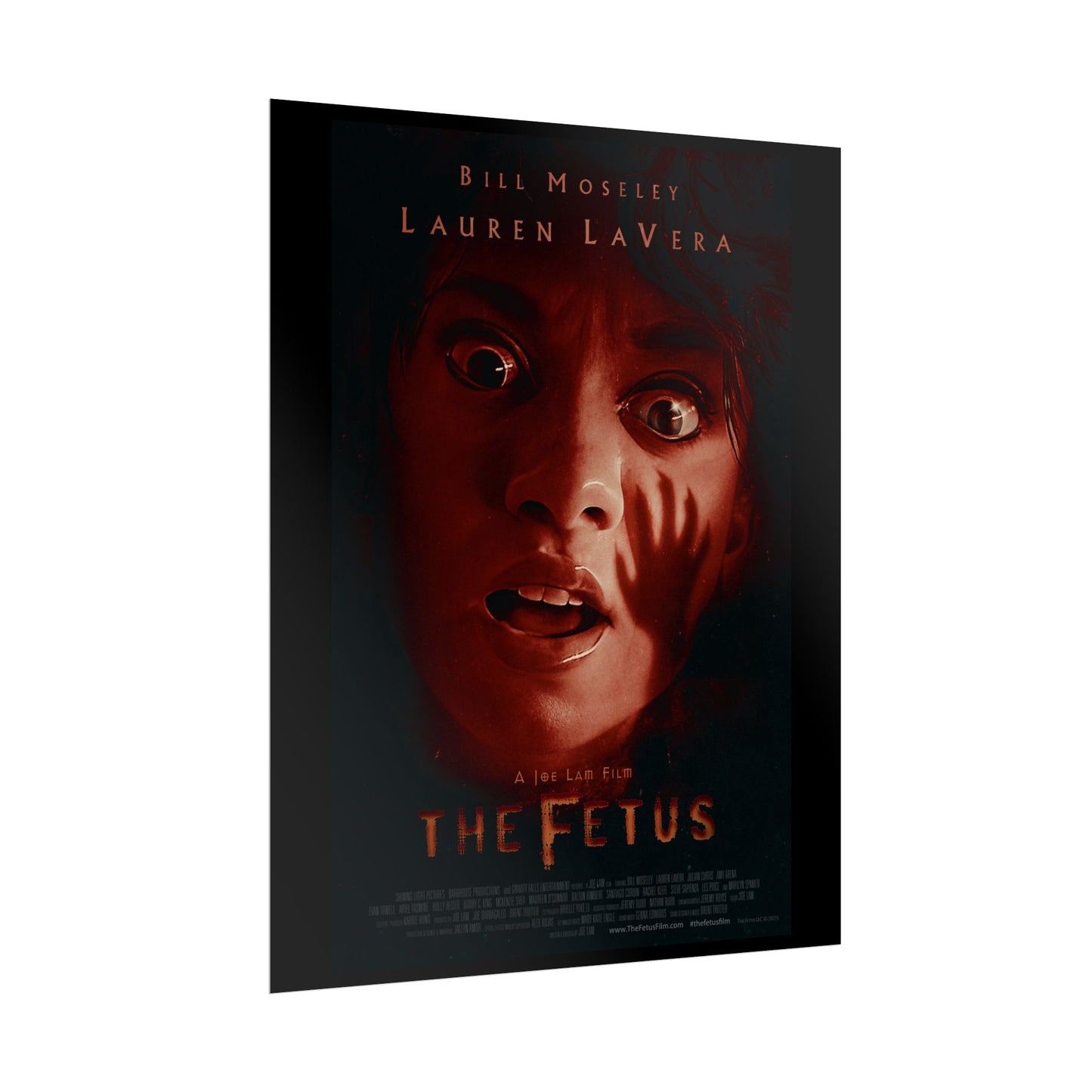 The Fetus Movie Poster | Lauren LaVera as Alessa | Smaller Sizes