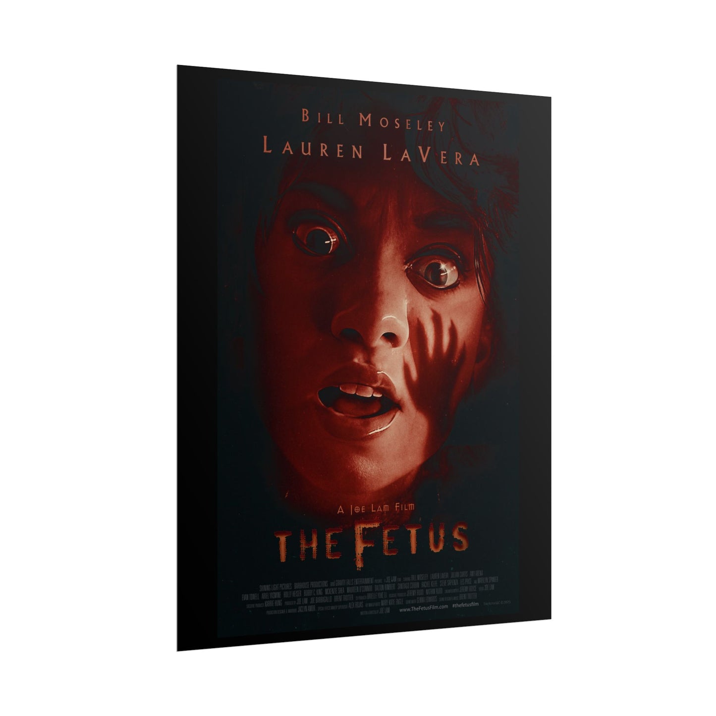 The Fetus Movie Poster | Lauren LaVera as Alessa | Smaller Sizes