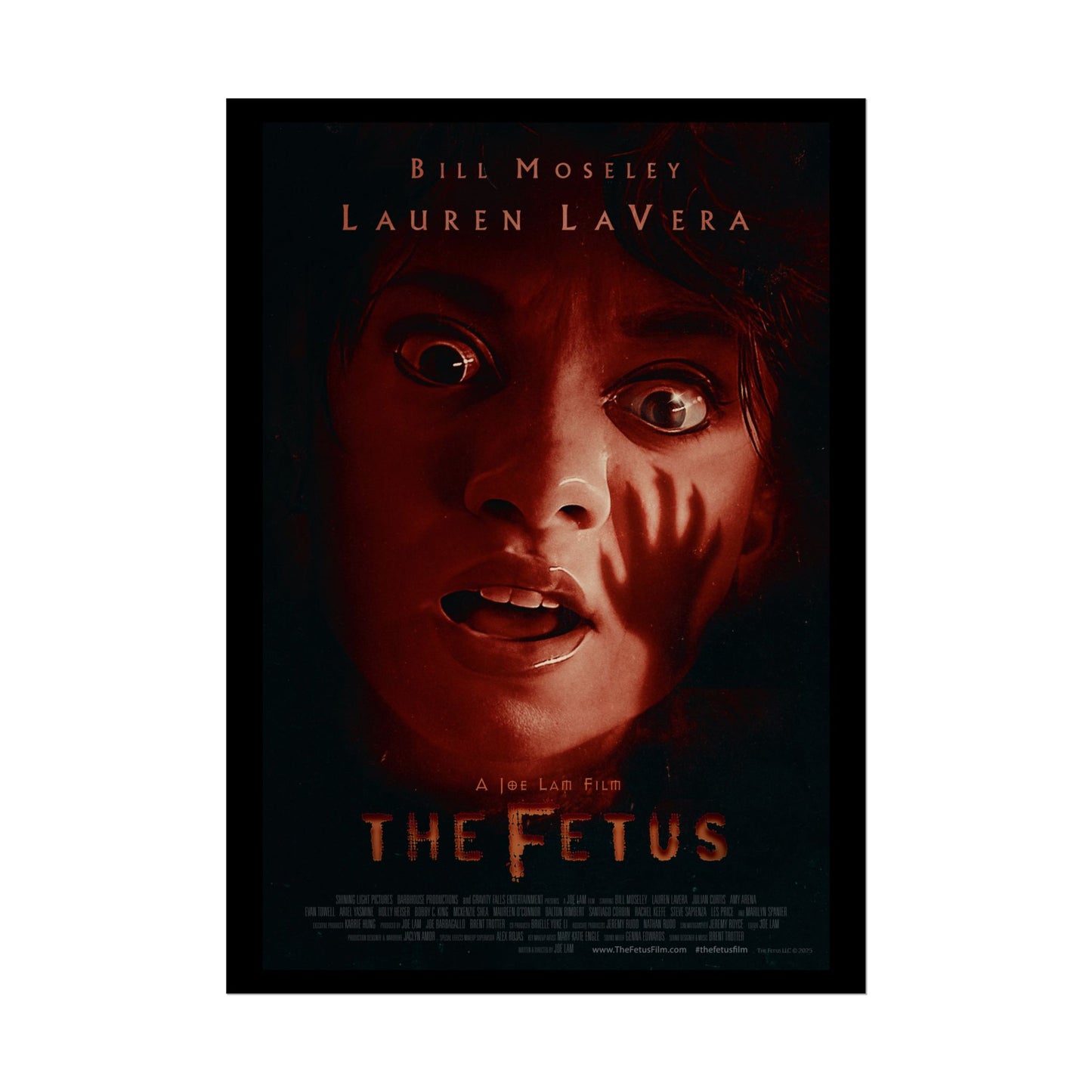 The Fetus Movie Poster | Lauren LaVera as Alessa | Smaller Sizes