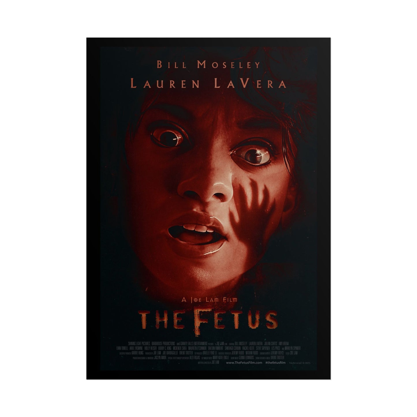 The Fetus Movie Poster | Lauren LaVera as Alessa | Smaller Sizes