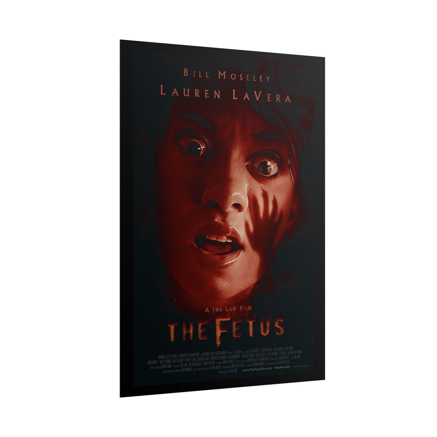 The Fetus Movie Poster | Lauren LaVera as Alessa | Smaller Sizes