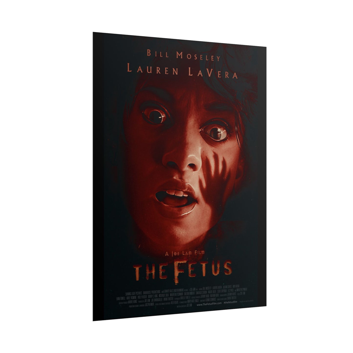 The Fetus Movie Poster | Lauren LaVera as Alessa | Smaller Sizes