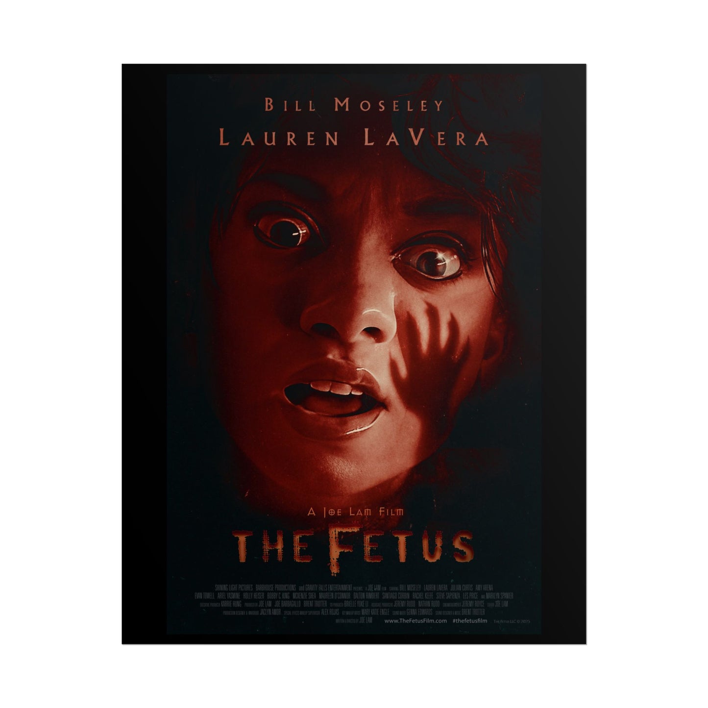 The Fetus Movie Poster | Lauren LaVera as Alessa | Smaller Sizes