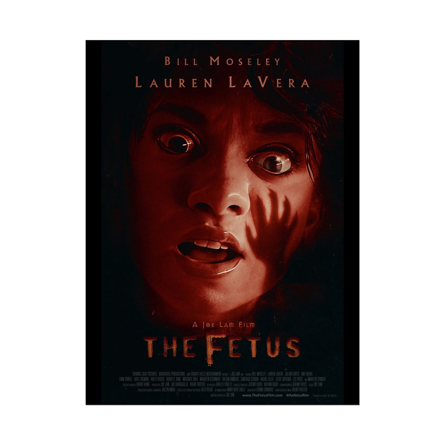 The Fetus Movie Poster | Lauren LaVera as Alessa | Smaller Sizes