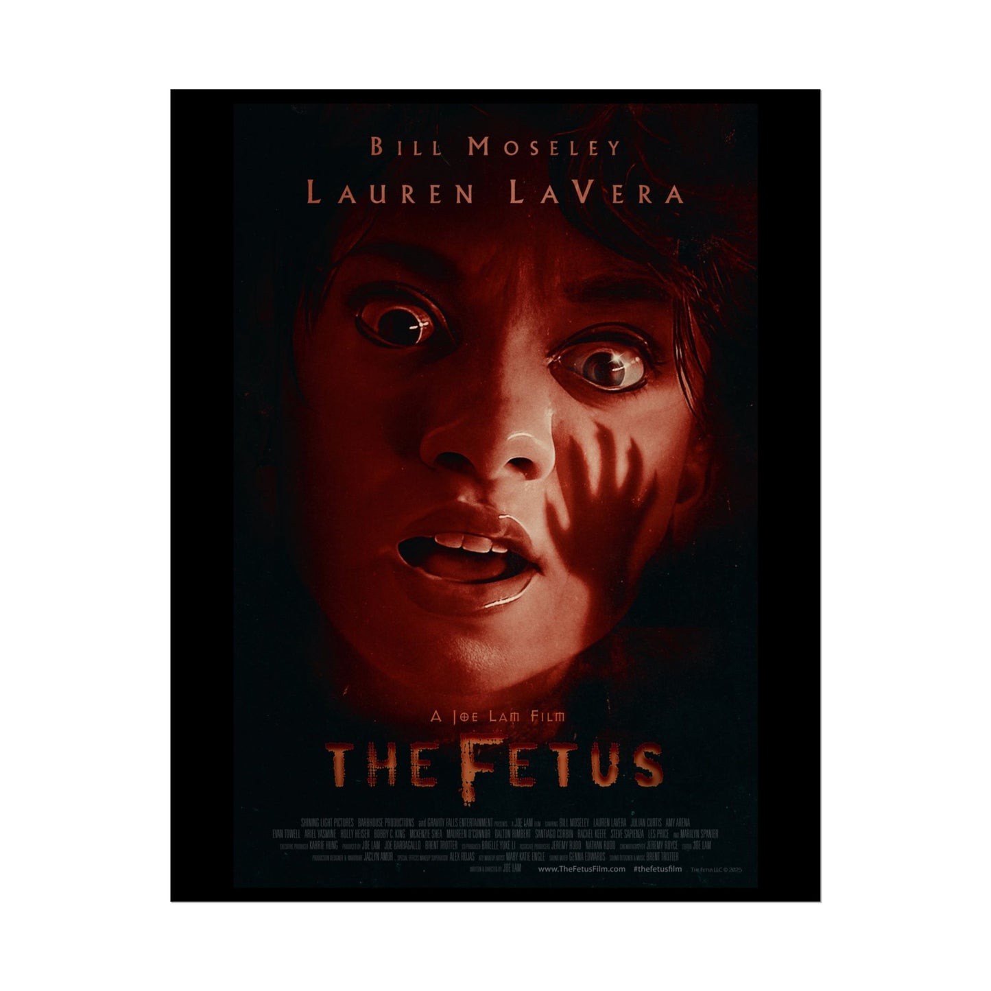 The Fetus Movie Poster | Lauren LaVera as Alessa | Smaller Sizes