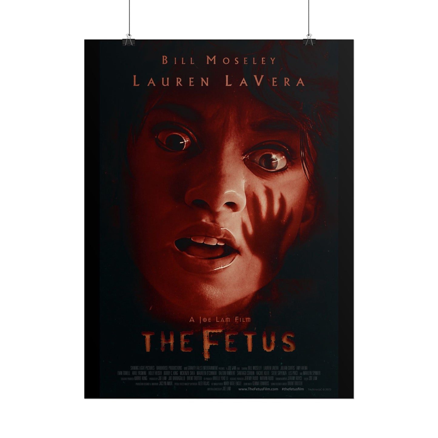 The Fetus Movie Poster | Lauren LaVera as Alessa | Smaller Sizes